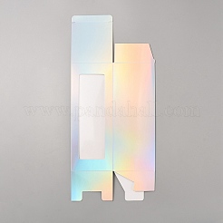 Iridescent Cardboard Boxes&nbsp;CON-WH0093-11
