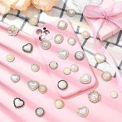 52Pcs 26 Styles Resin Cabochons&nbsp;CRES-CJ0001-82