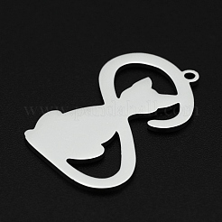 Non-Tarnish 201 Stainless Steel Pendants&nbsp;STAS-R111-JA681