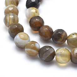 Natural Agate Beads&nbsp;G-J371-14-10mm