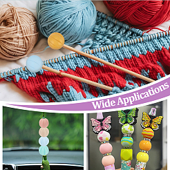 50Pcs Food Grade Silicone Focal Beads&nbsp;SIL-NB0001-52B