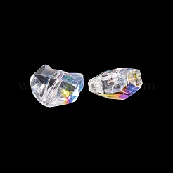 100Pcs Electroplate Glass Beads&nbsp;EGLA-P060-01B-AB01
