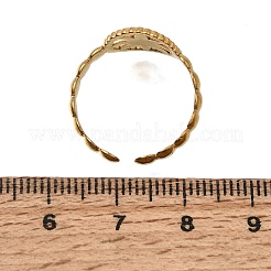 304 Stainless Steel Cuff Open Rings for Women&nbsp;SA-CBA7062-16G