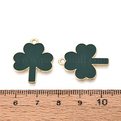 Saint Patrick's Day Alloy Enamel Pendants&nbsp;ENAM-T023-05B