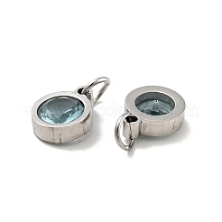304 Stainless Steel Pendants&nbsp;STAS-D189-07P-C