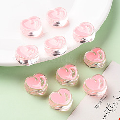 Transparent Enamel Acrylic Beads&nbsp;X-TACR-S155-004E