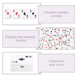 200Pcs Handmade Polymer Clay Beads&nbsp;FIND-DC0006-49
