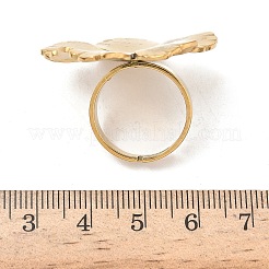 304 Stainless Steel Cuff Rings&nbsp;LS-RJEW-D338-01B-G