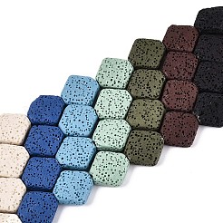 Natural Lava Rock Beads Strands&nbsp;G-N257-20A-01