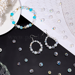 200Pcs 4 Styles Electroplate Glass Beads&nbsp;EGLA-BBC0001-02
