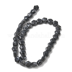 Natural Larvikite Beads Strands&nbsp;G-G463-A05-10x11mm