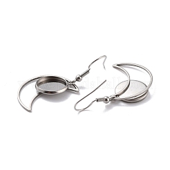 Tarnish Resistant 201 Stainless Steel Earring Hooks&nbsp;STAS-Z036-05P