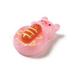 Cute Pig Theme Resin Imitation Food Decoden Cabochons&nbsp;RESI-U0003-02A