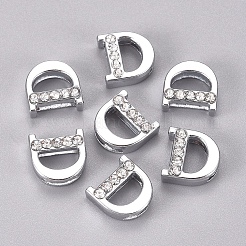 Alloy Slide Charms&nbsp;LS-PALLOY-WH0066-21D