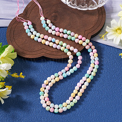 2 Strands Anti-Tarnish Electroplate Glass Beads Strands&nbsp;EGLA-TADJ0001-17A