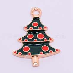 Alloy Enamel Pendants&nbsp;ENAM-WH0049-40KCG-RS