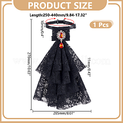 Ruffled Lace Neck Collar&nbsp;AJEW-WH0696-054A