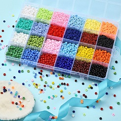 DIY Glass Seed & Disc Polymer Clay Beads Jewelry Making Finding Kit&nbsp;DIY-YW0005-31