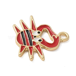 Alloy Enamel Pendants&nbsp;ENAM-A009-03G-B01