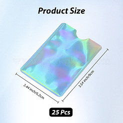 Aluminum Foil Name Card Holders&nbsp;AJEW-WH20816-033B