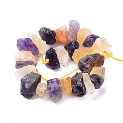 Natural Ametrine Beads Strands&nbsp;G-I283-F02