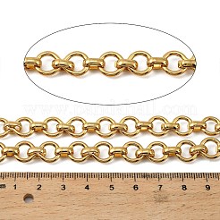 304 Stainless Steel Ring Link Chains&nbsp;CHS-G051-05G