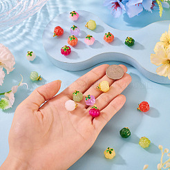 20Pcs 10 Colors Glass Charms&nbsp;GLAA-TA0003-85