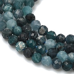 Natural Blue Tourmaline Beads Strands&nbsp;G-B168-A06-3mm