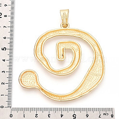 Rack Plating Alloy Big Pendants&nbsp;PALLOY-N179-55MG