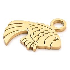 304 Stainless Steel Pendants&nbsp;STAS-R134-07G