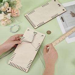 2Pcs Wood Thread Winding Boards&nbsp;WOOD-FG0001-59