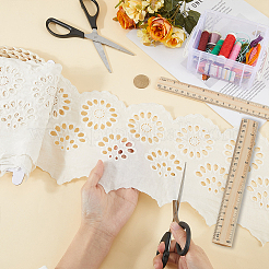 Flat Hollow Cotton Lace Trim&nbsp;OCOR-FG0003-22A