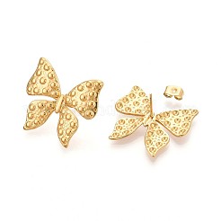 304 Stainless Steel Stud Earrings for Women&nbsp;EJEW-N059-03G