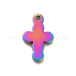 Ion Plating(IP) 304 Stainless Steel Pendant Rhinestone Settings&nbsp;STAS-F282-09MC