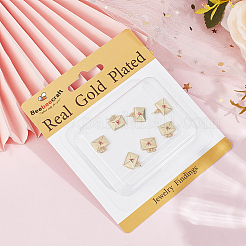 10Pcs Rack Plating Brass Charms with Jump Ring&nbsp;KK-BBC0015-96