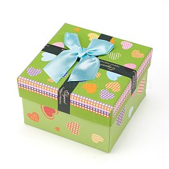 Heart Pattern Cardboard Jewelry Boxes&nbsp;CBOX-L007-001B