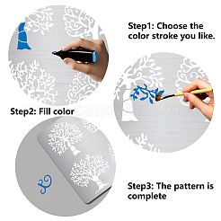 Stainless Steel Cutting Dies Stencils&nbsp;DIY-WH0238-129
