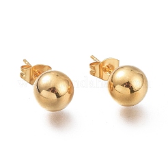 Ball Pendant 304 Stainless Steel Jewelry Sets&nbsp;SJEW-M097-08G