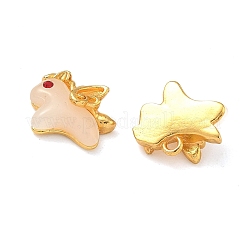 Alloy & Lampwork & Rhinestone Pendants&nbsp;FIND-G111-06MG