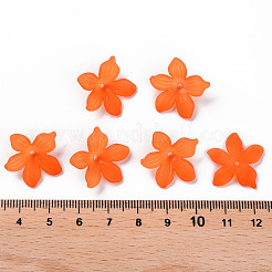 Frosted Acrylic Bead Caps&nbsp;MACR-S371-05A-726