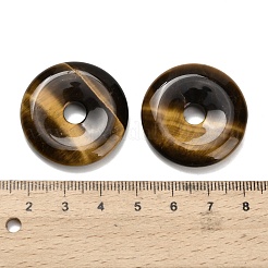 Natural Tiger Eye Pendants&nbsp;G-Z110-L02-30x6mm