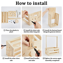Rectangle Wooden Baby Shower Closet Crates&nbsp;ODIS-DC0001-14