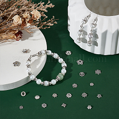 320Pcs 16 Styles Tibetan Style Alloy Bead Caps&nbsp;FIND-UN0015-70