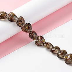 Handmade Lampwork Beads Strands&nbsp;LAMP-D015-09D