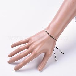Unisex Adjustable Morse Code Bracelets&nbsp;BJEW-JB04988-02