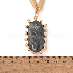 Iron & Alloy Pendant Necklaces for Women&nbsp;NJEW-U046-05G