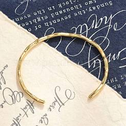 Ion Plating(IP) 304 Stainless Steel Cuff Bangles&nbsp;X-BJEW-H323-01G