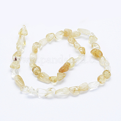 Natural Citrine Beads Strands&nbsp;G-F599-18