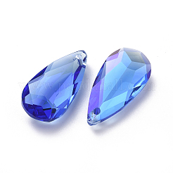 Glass Rhinestone Pendants&nbsp;RGLA-L022-A-206MO