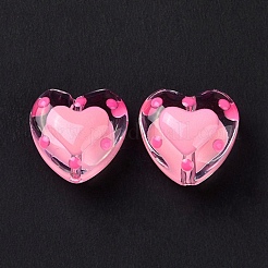 Glass Heart Beads&nbsp;LS-GLAA-D005-01A